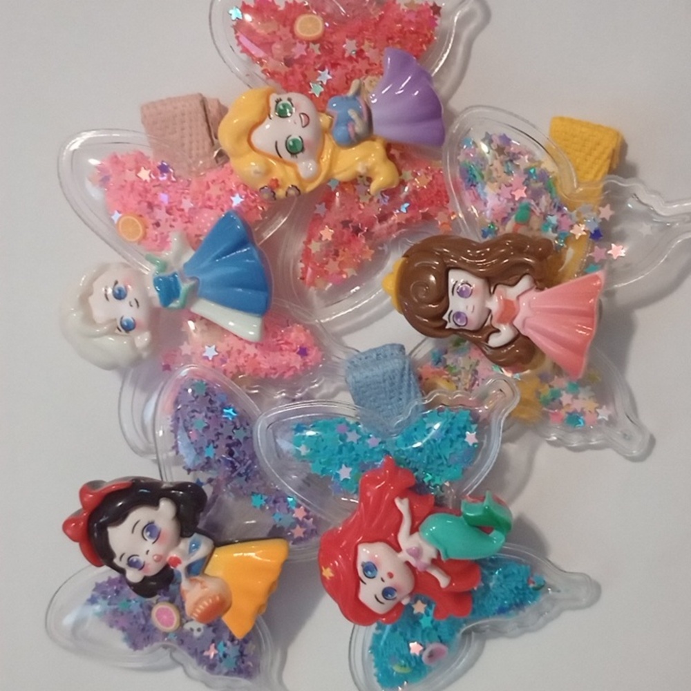 Disney Princess Inspired Hair Clips